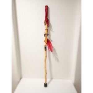 Native American Yokuts Footprint Central Valley California Walking Stick Cane